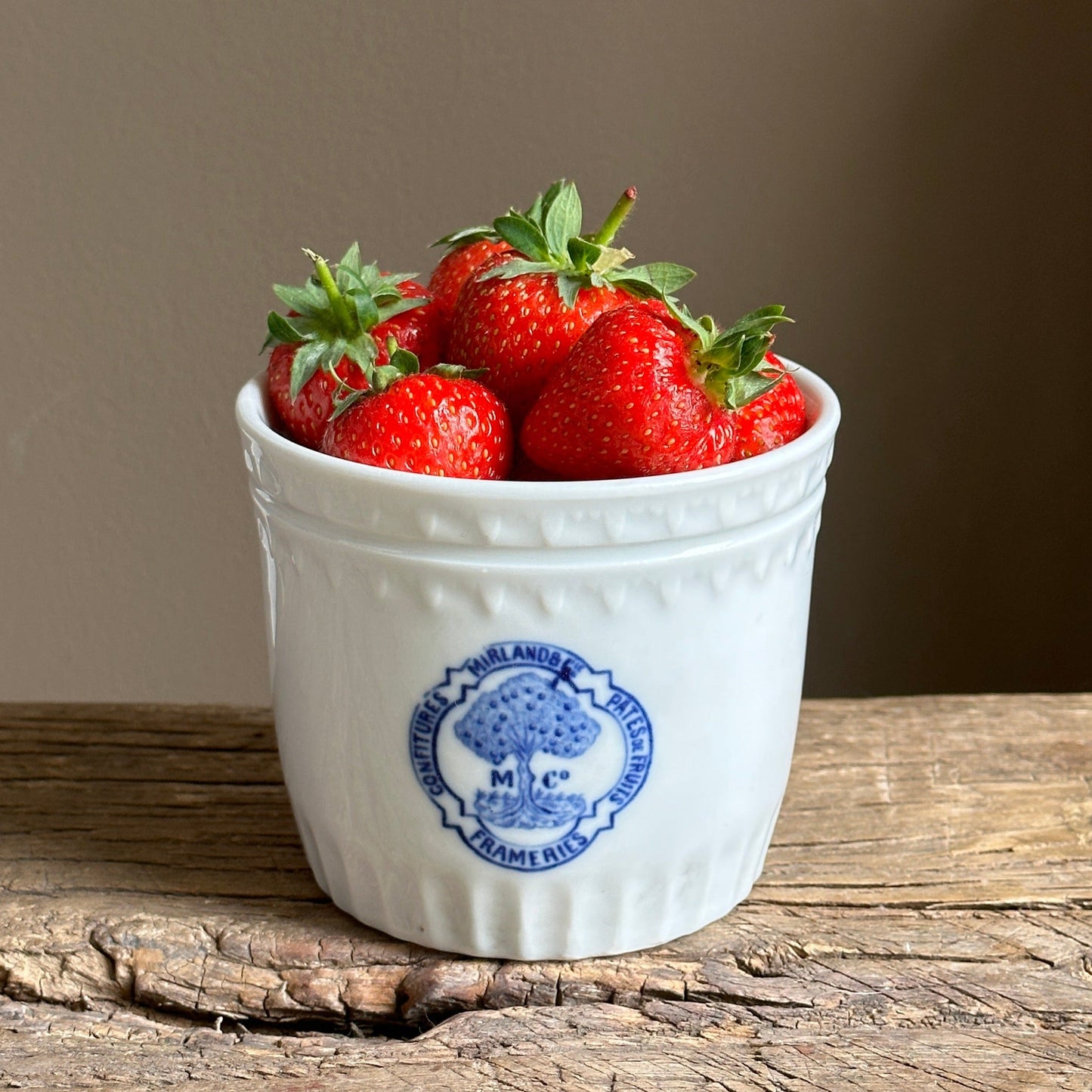 Chinaware Antique Belgium Jam Pot 20509