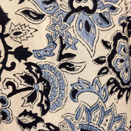 Aprons Apron - Blue Botanical 23091