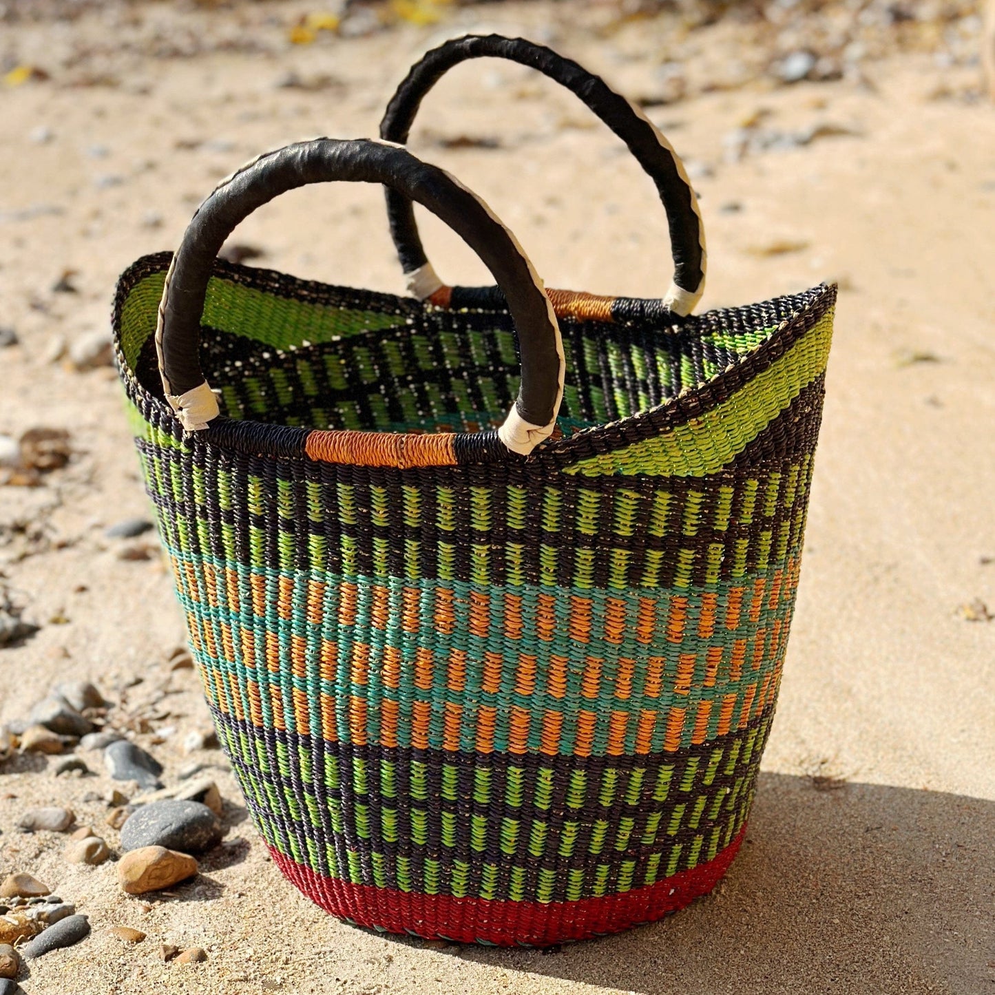 Ghanaian Baskets Bolga Artisan Basket - 20466 20466