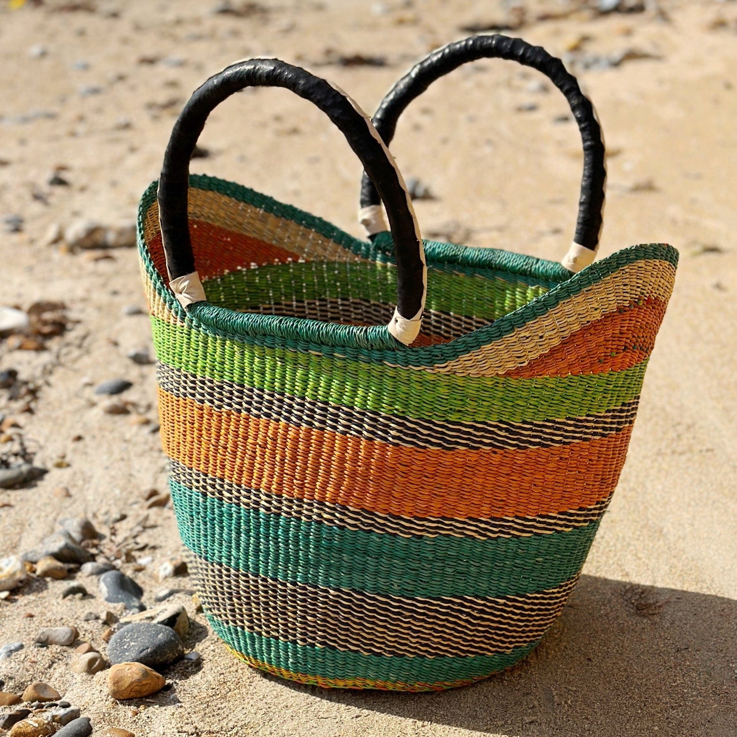 Ghanaian Baskets Bolga Artisan Basket - 20475 20475