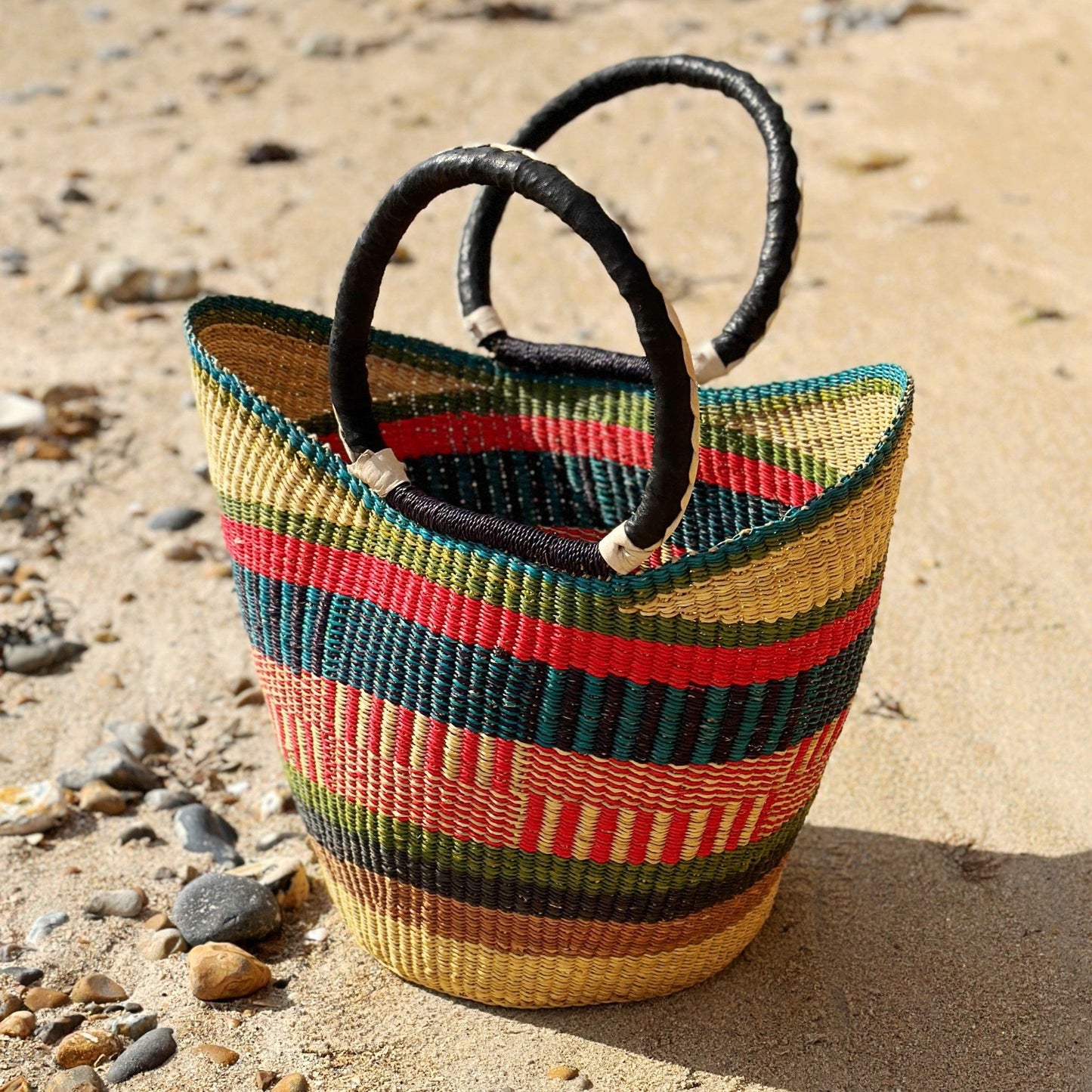 Ghanaian Baskets Bolga Artisan Basket - 20477 20477