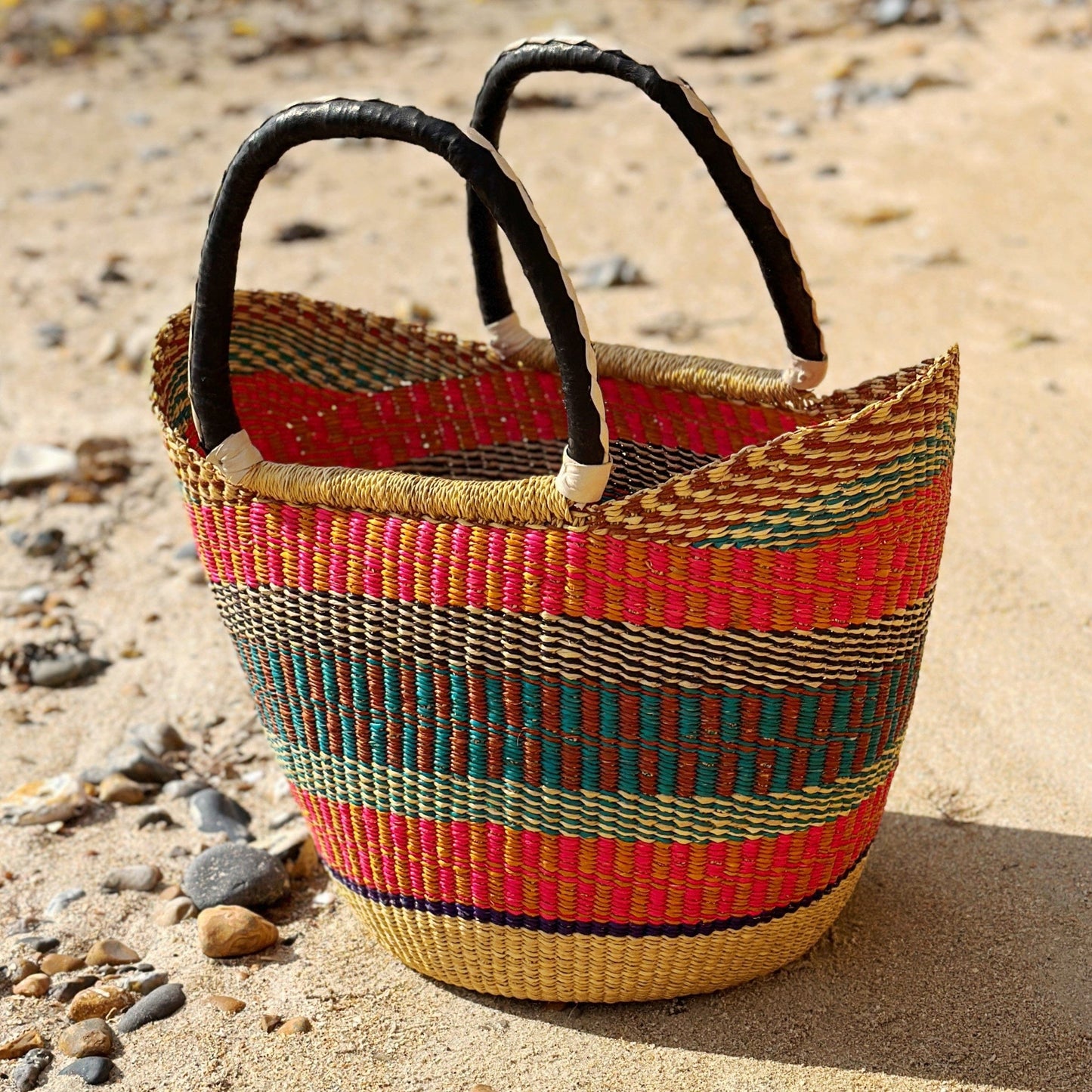 Ghanaian Baskets Bolga Artisan Basket - 20479 20479