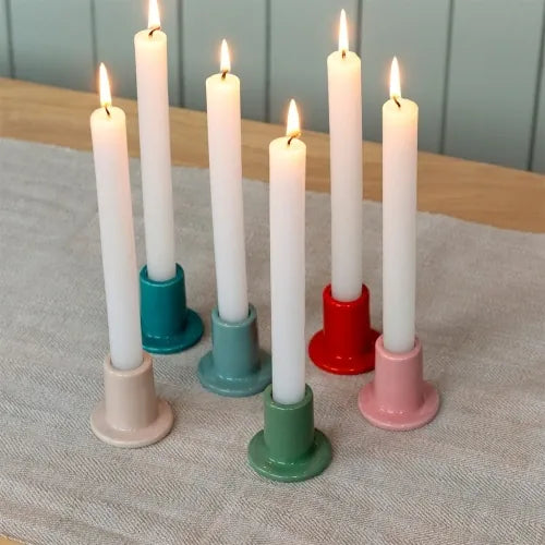 Candles Ceramic Tube Candle Holder