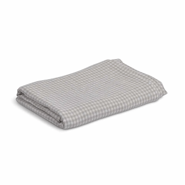 Tablecloths Checked Linen Tablecloth - Natural 140 x 230cm 25001