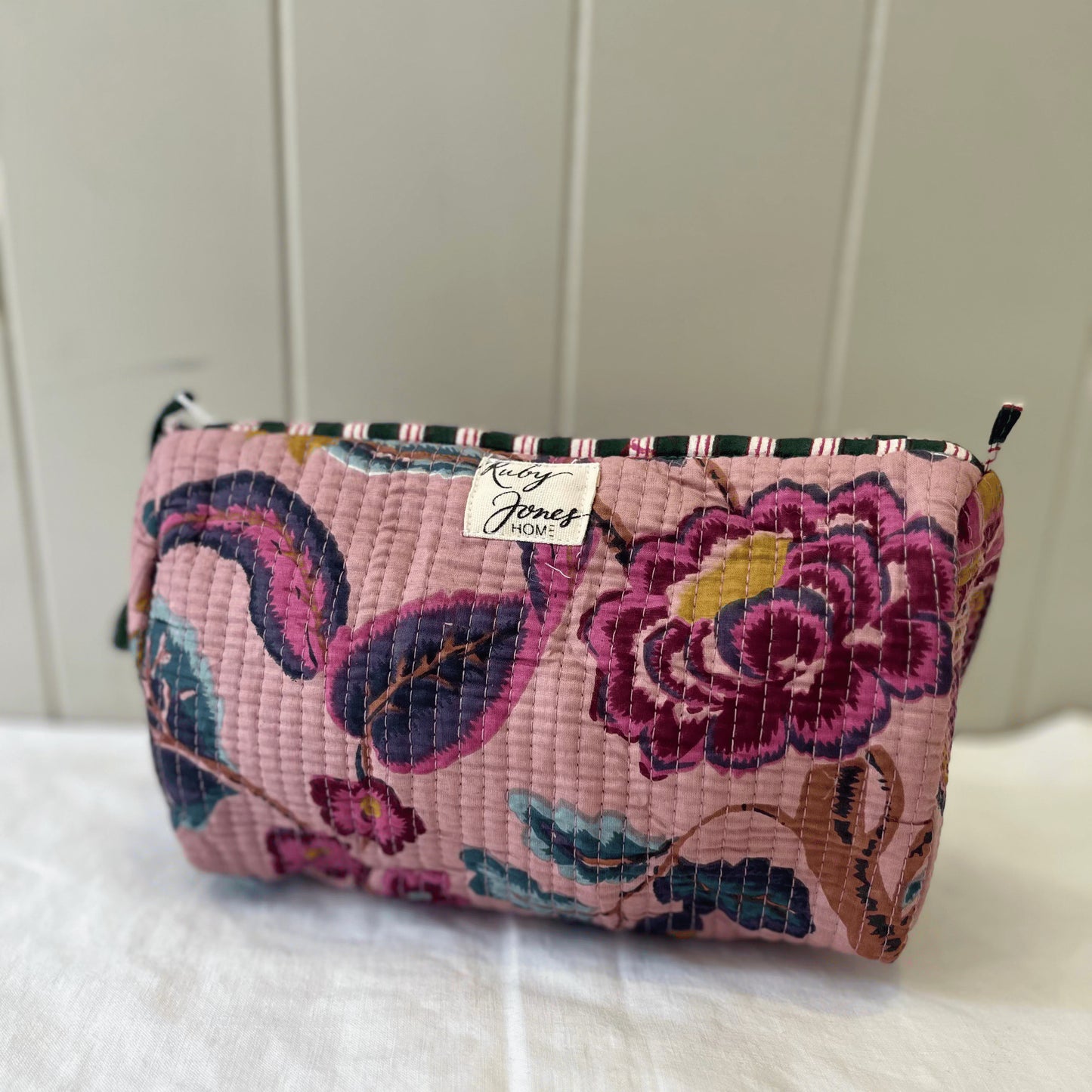 Cosmetics Bags Cosmetics Bag - Plum Botanical Medium 25014