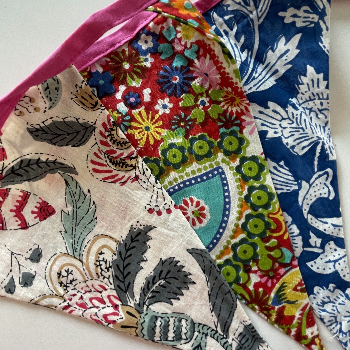 Misc Cotton Bunting 2.4m Carnival Brights 20500