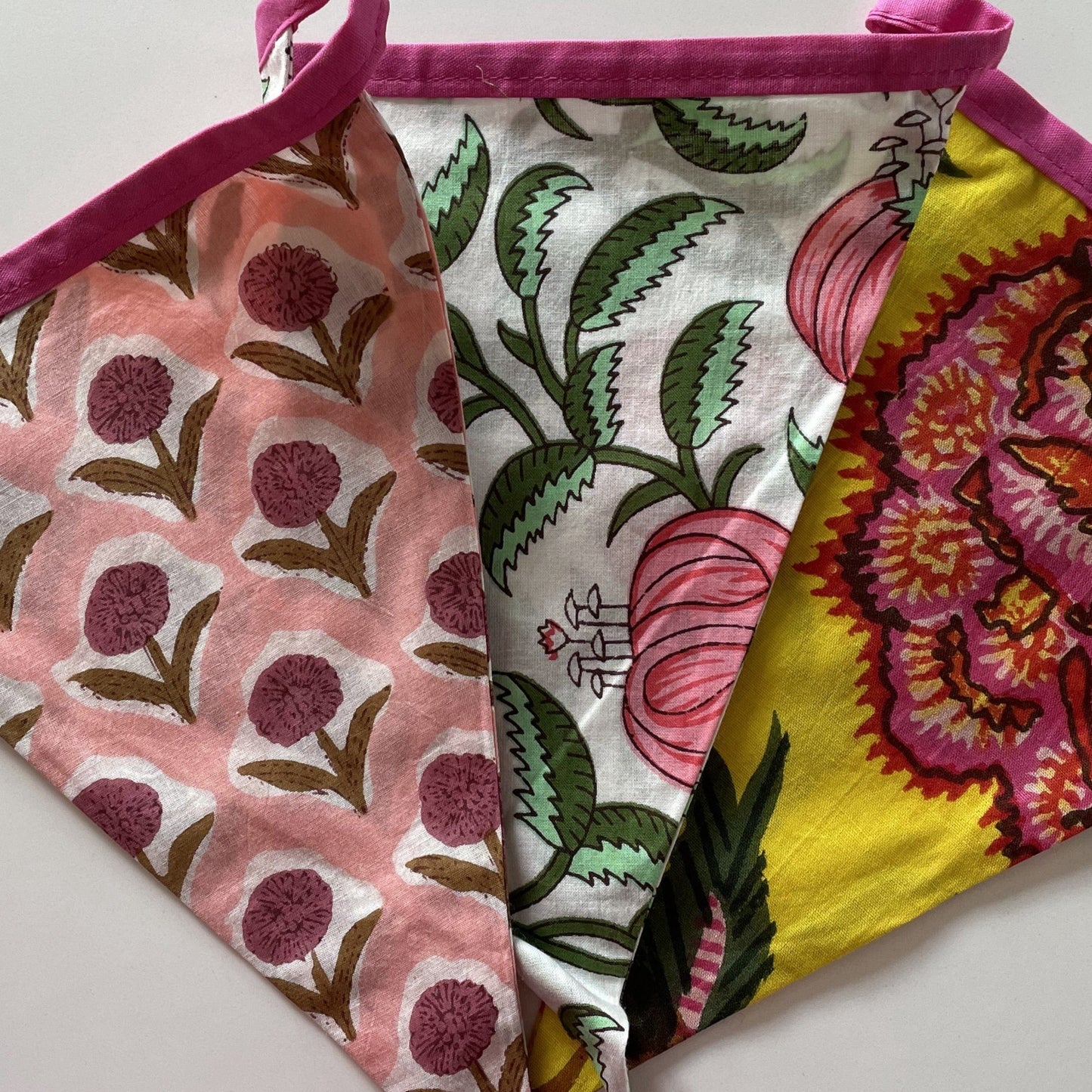 Misc Cotton Bunting 2.4m Fruit Salad 20503