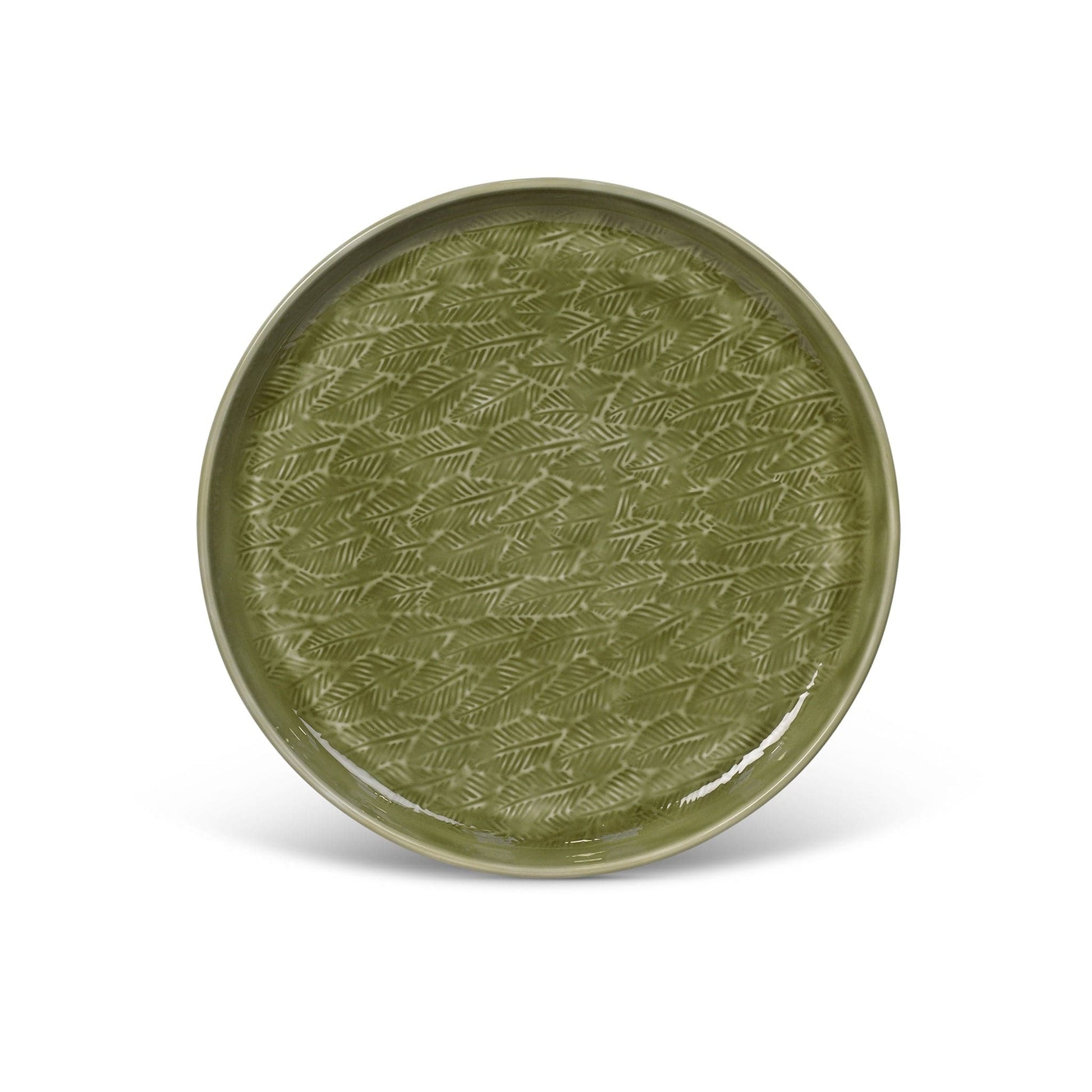 Kitchenalia Enamel Tray - Alvescot - Moss Green 24479