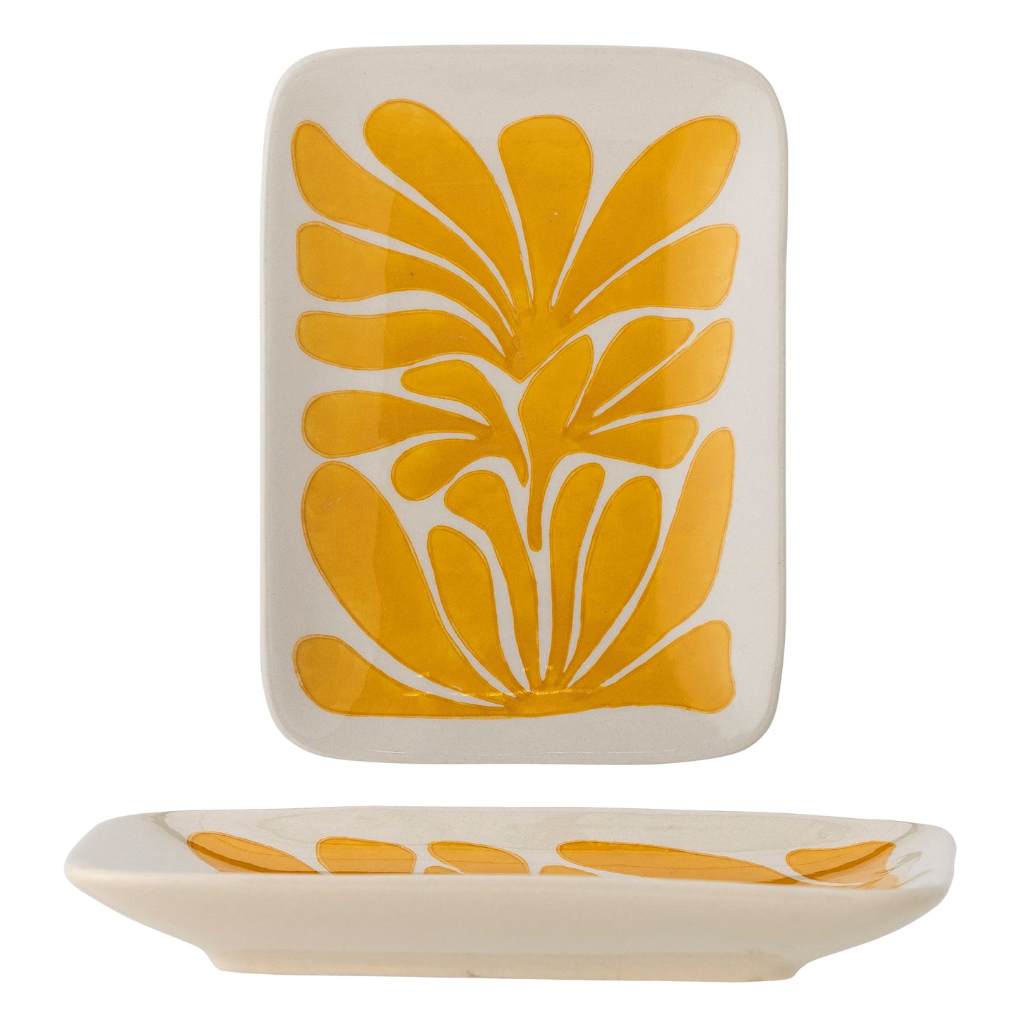 Stoneware (new) Fern Plate Buttercup 27220