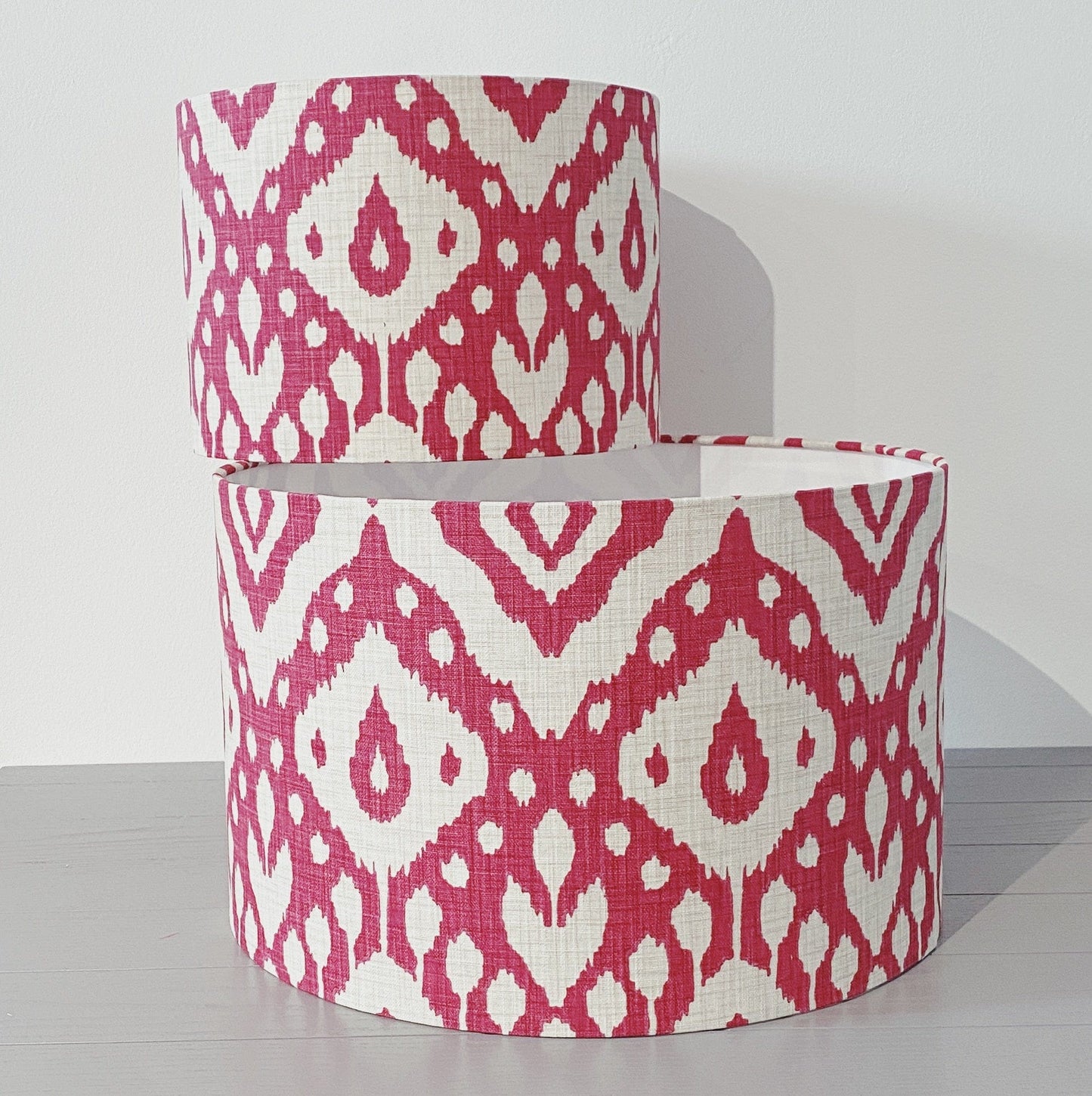 RJH Made Fuchsia Ikat Lampshade