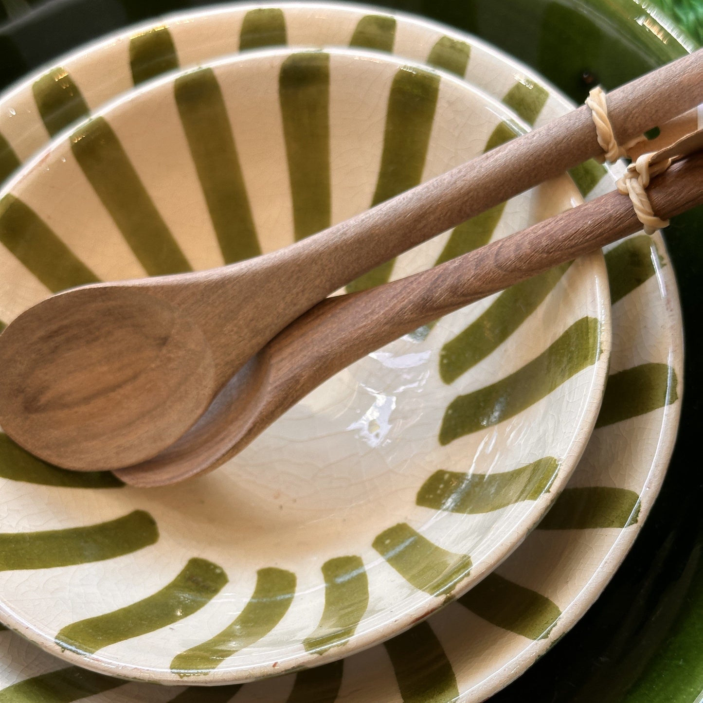 Bowls Handmade Striped Bowls