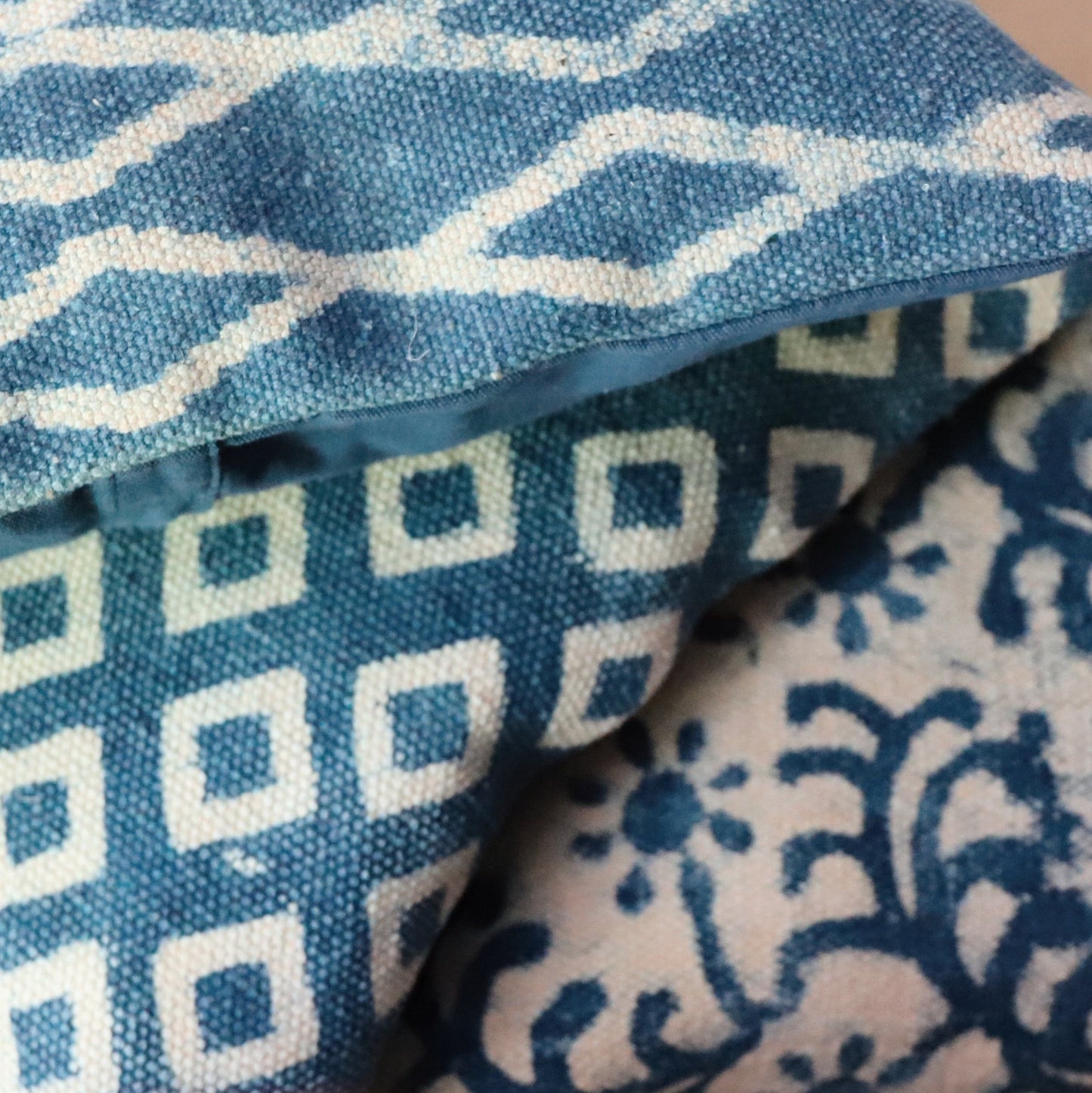 Cushions Indigo Cotton Cushion