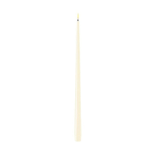 Others LED Shiny Dinner Candle - 2.2 cm x 38 cm. Pack of Two