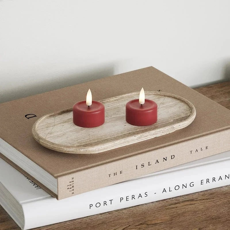 LED Candles LED Tealight Candle - Pack of Two Bordeaux 25929