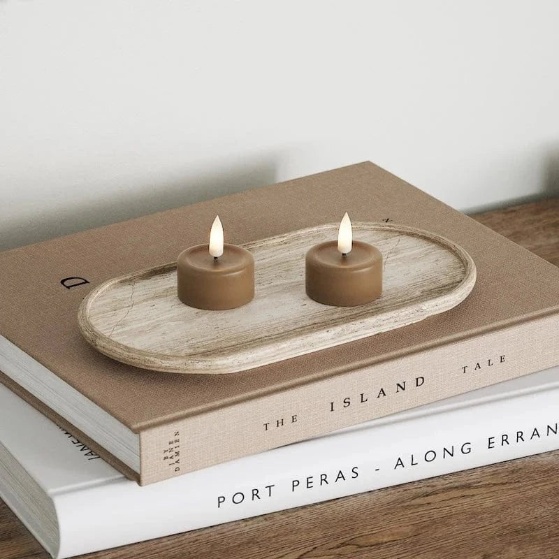 LED Candles LED Tealight Candle - Pack of Two Caramel 25930