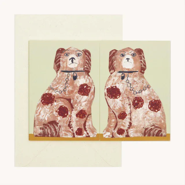 Greetings Cards & Stationery Mantel Dogs 28207