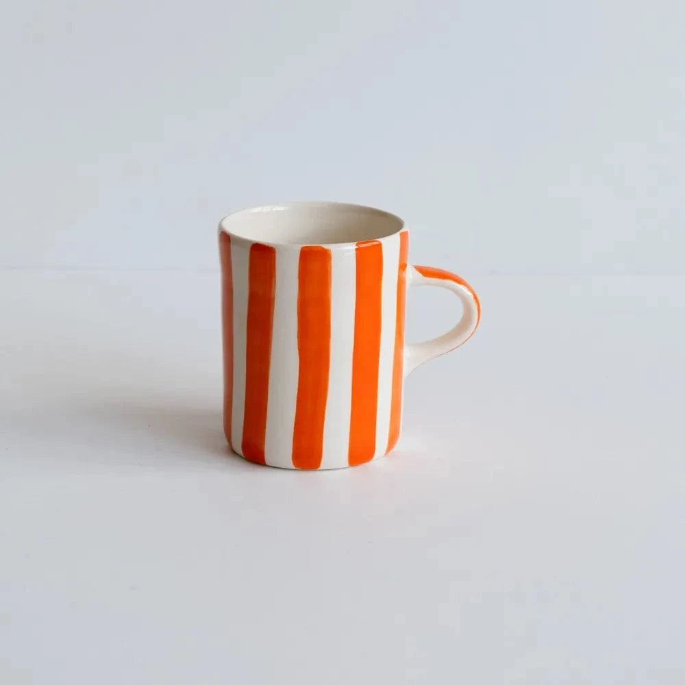 Musango Products Musango Demi Mug - Candy Stripe Tangerine 21792