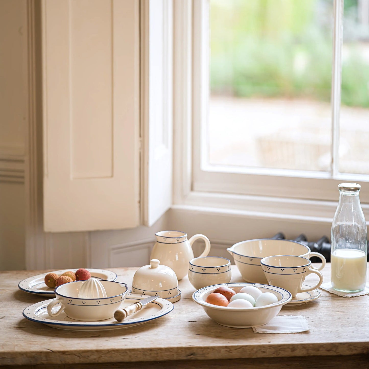 Cup & Saucers Provence - Blue