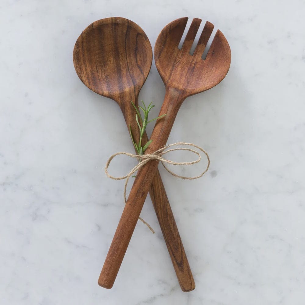 Kitchenalia Salad Server, set of Two - Acacia 24526
