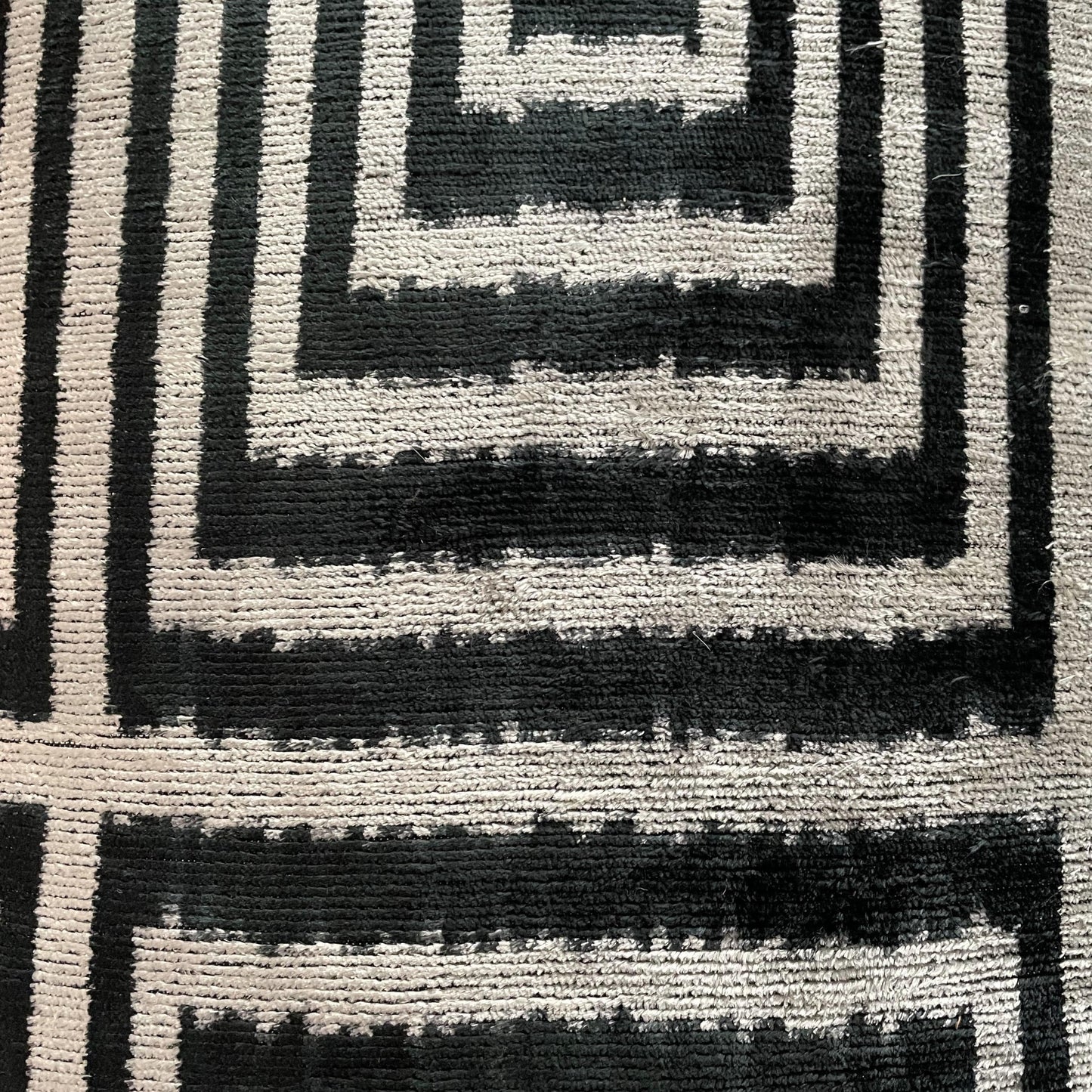 Cushions Silk Velvet Cushion - Zebra Geometric 20088