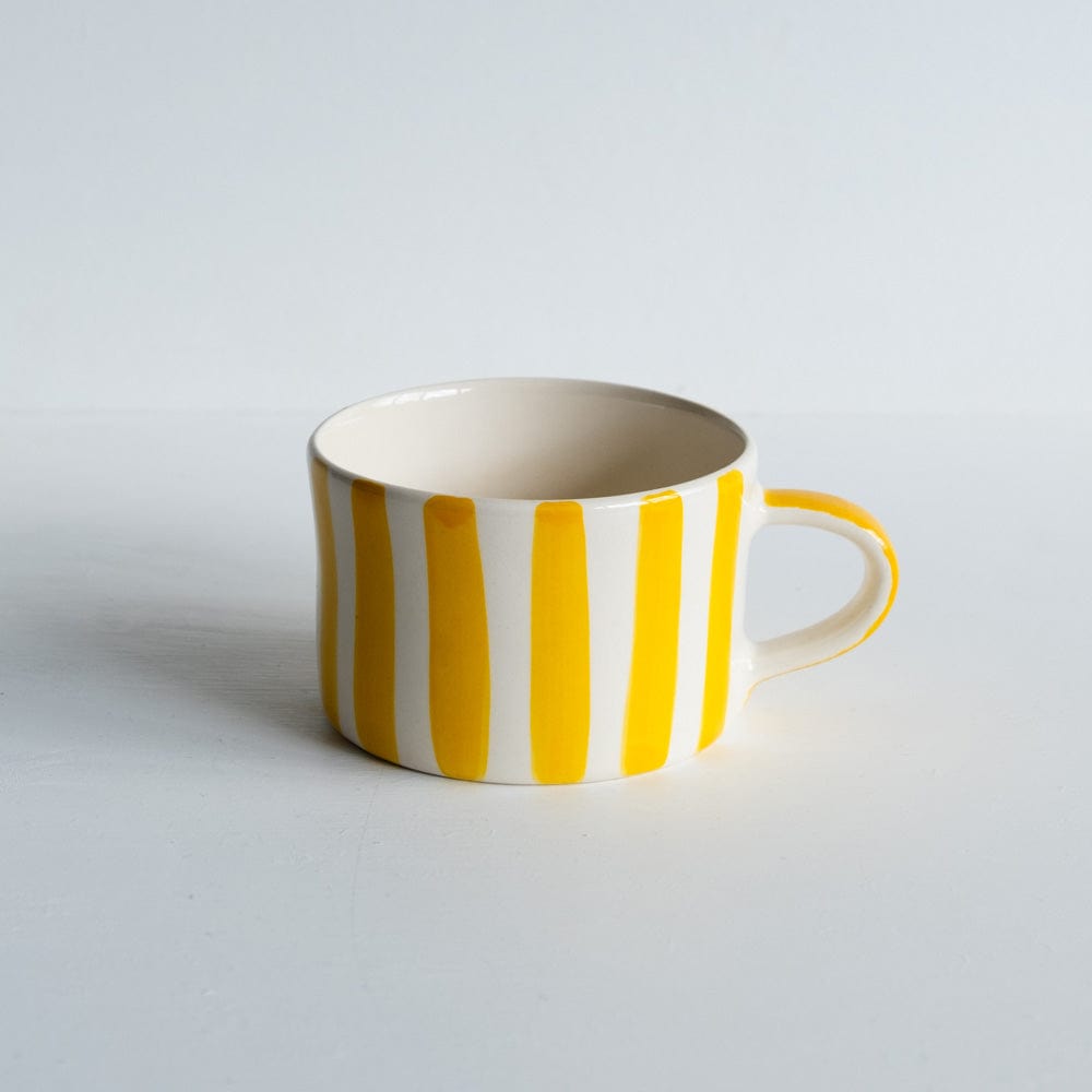 Chinaware TEST Musango Mugs - Candy Stripe Turmeric 21024