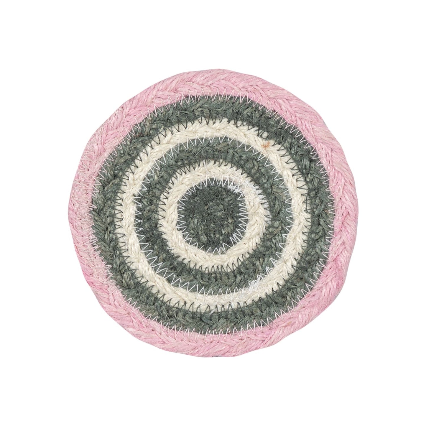 Kitchenalia Tulip Jute Coasters - Set of 6 Fig 27478