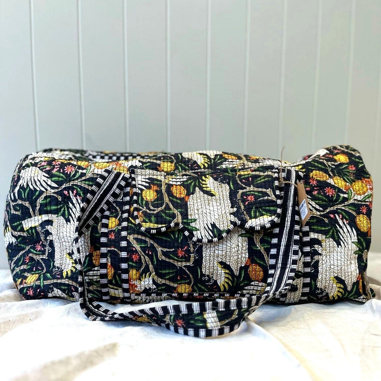 Weekender Bags Weekender Bag - White Cockatoo's on Black 24876