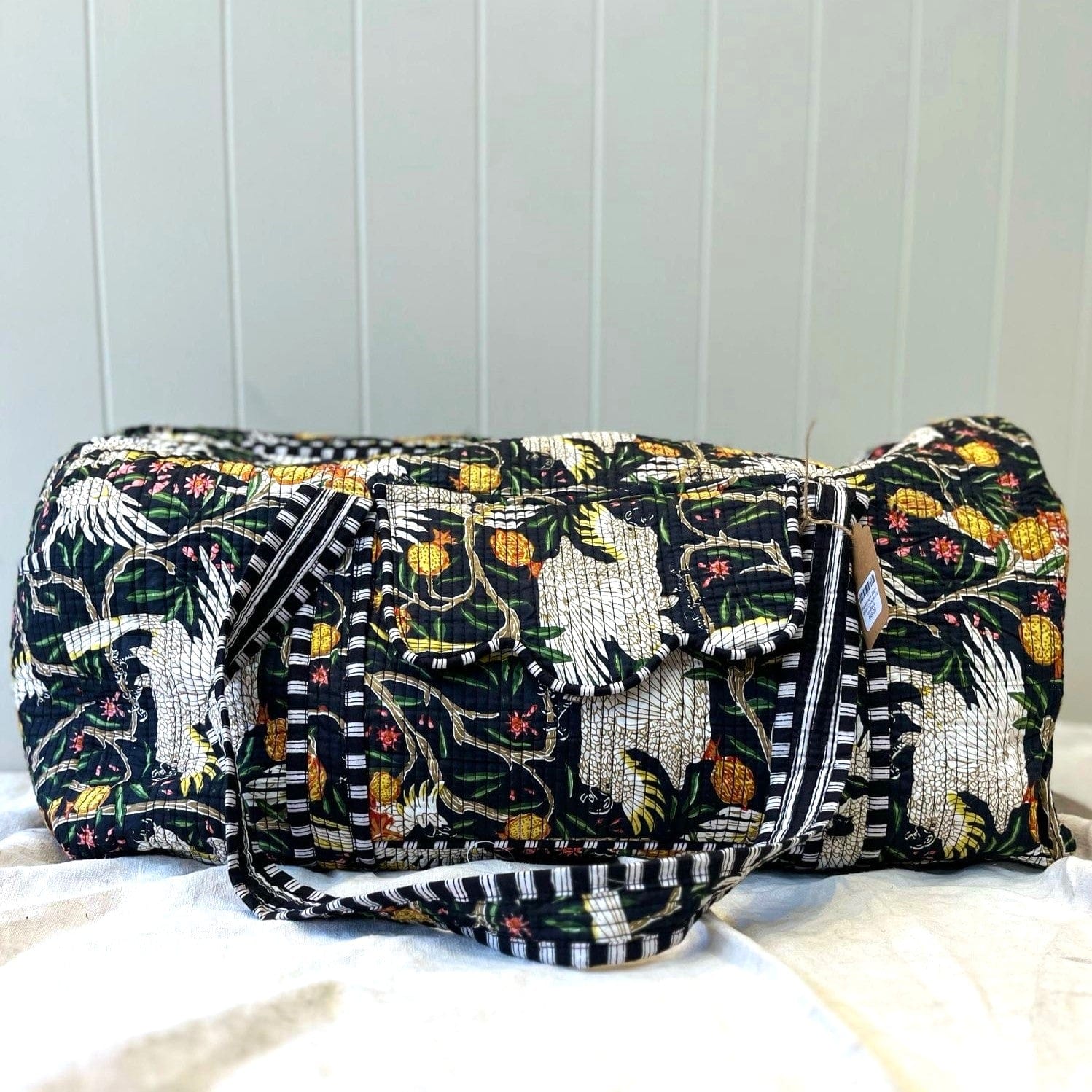 Weekender Bags Weekender Bag - White Cockatoo's on Black 24876