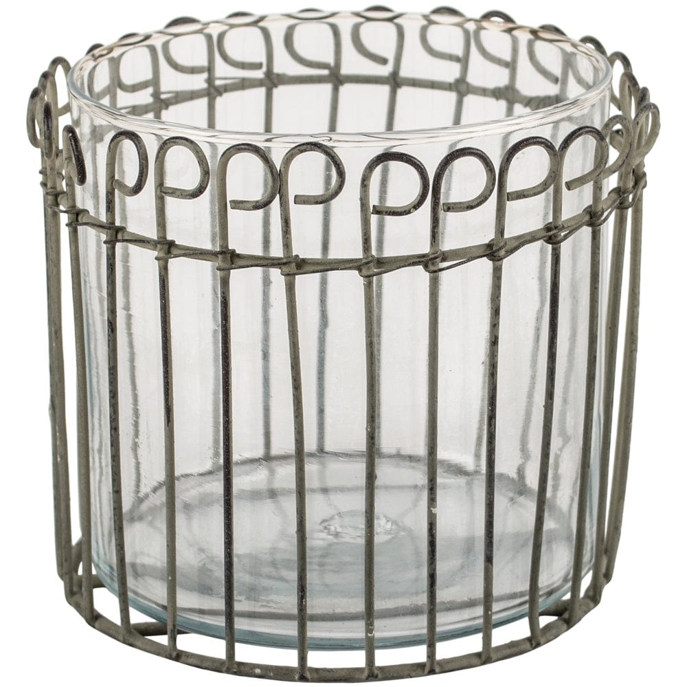 Pillar Candle Holders Wire Votive Holder 23897