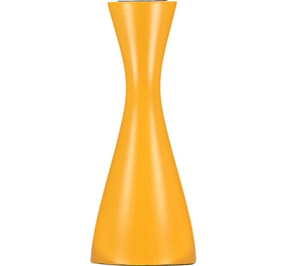 Candles Wooden CandleHolder Saffron Yellow / Medium 21985