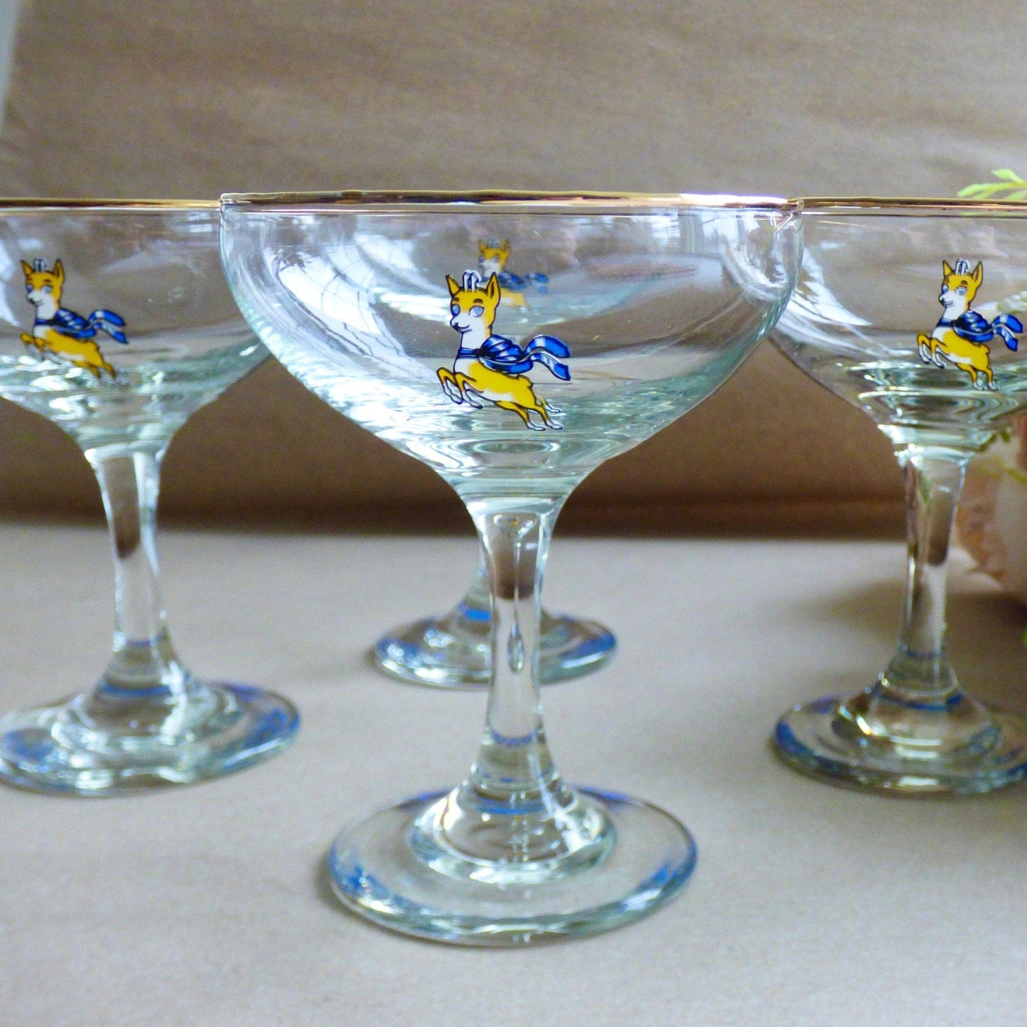 Kempton Glassware Babycham Glass