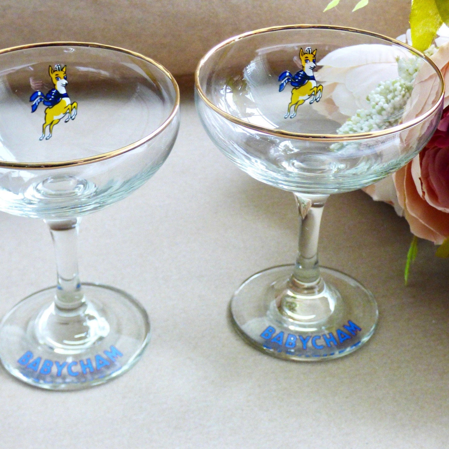 Kempton Glassware Babycham Glass