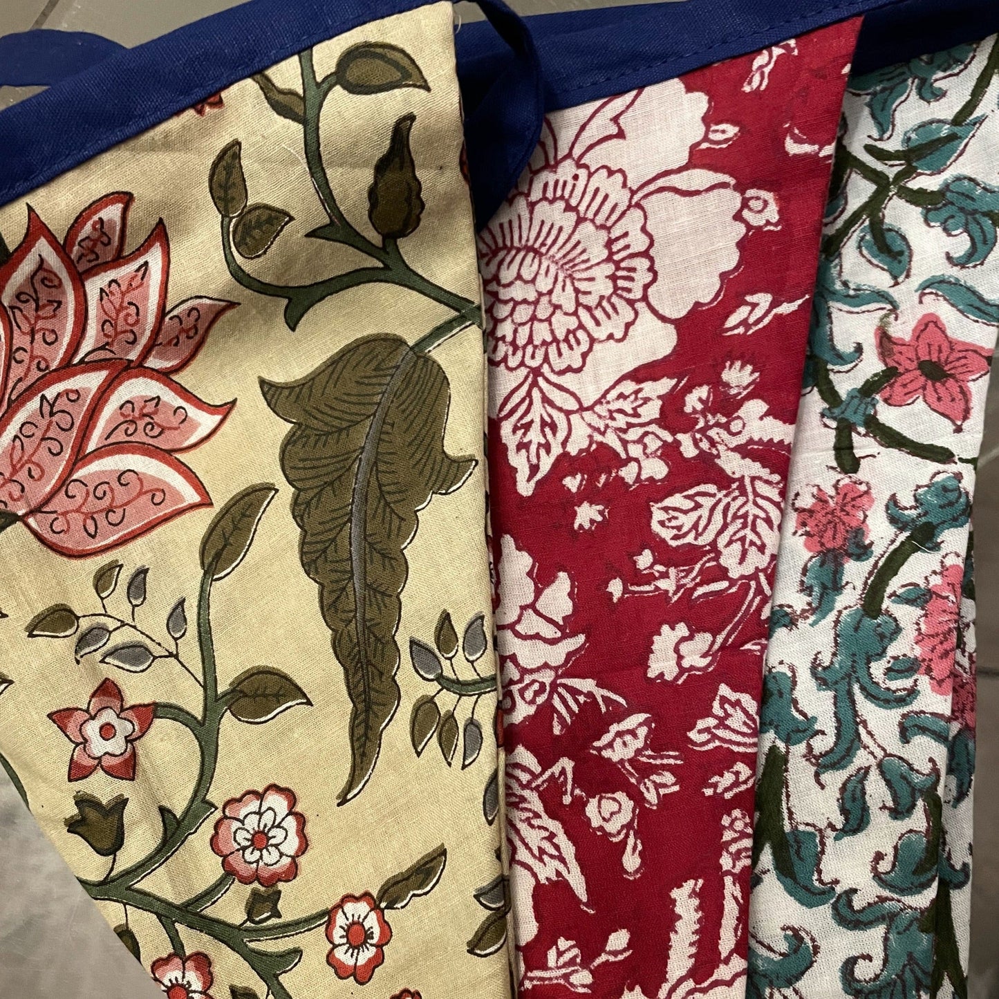 Misc Cotton Bunting 2.4m Wild Flowers 20046