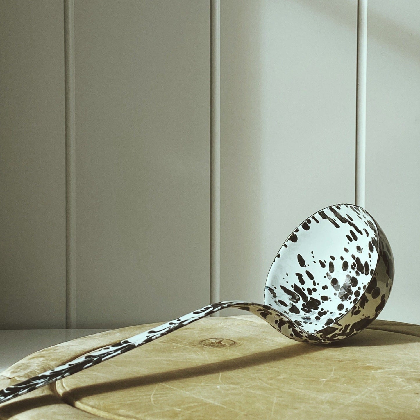 Kitchenalia Enamel Ladle - Splatterware Small 12729