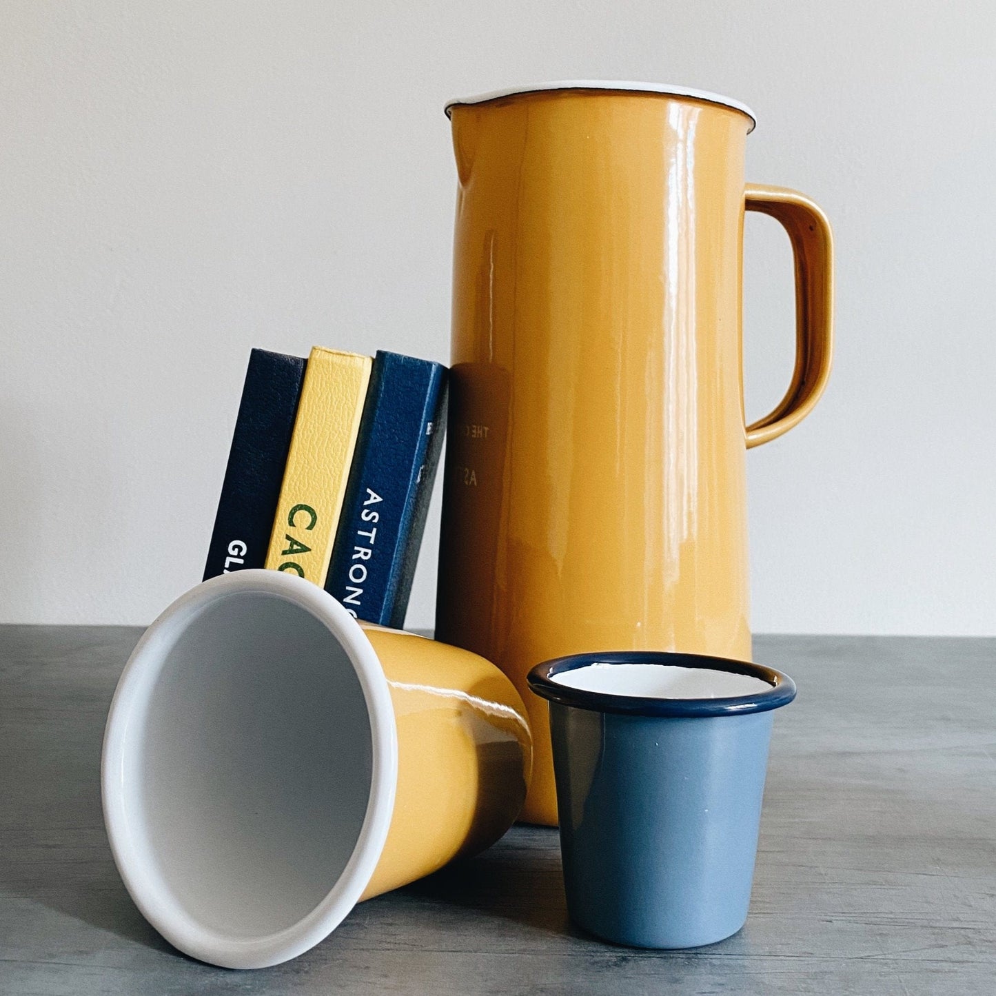 Falcon Enamelware Kitchenalia Enamel Mini Tumblers
