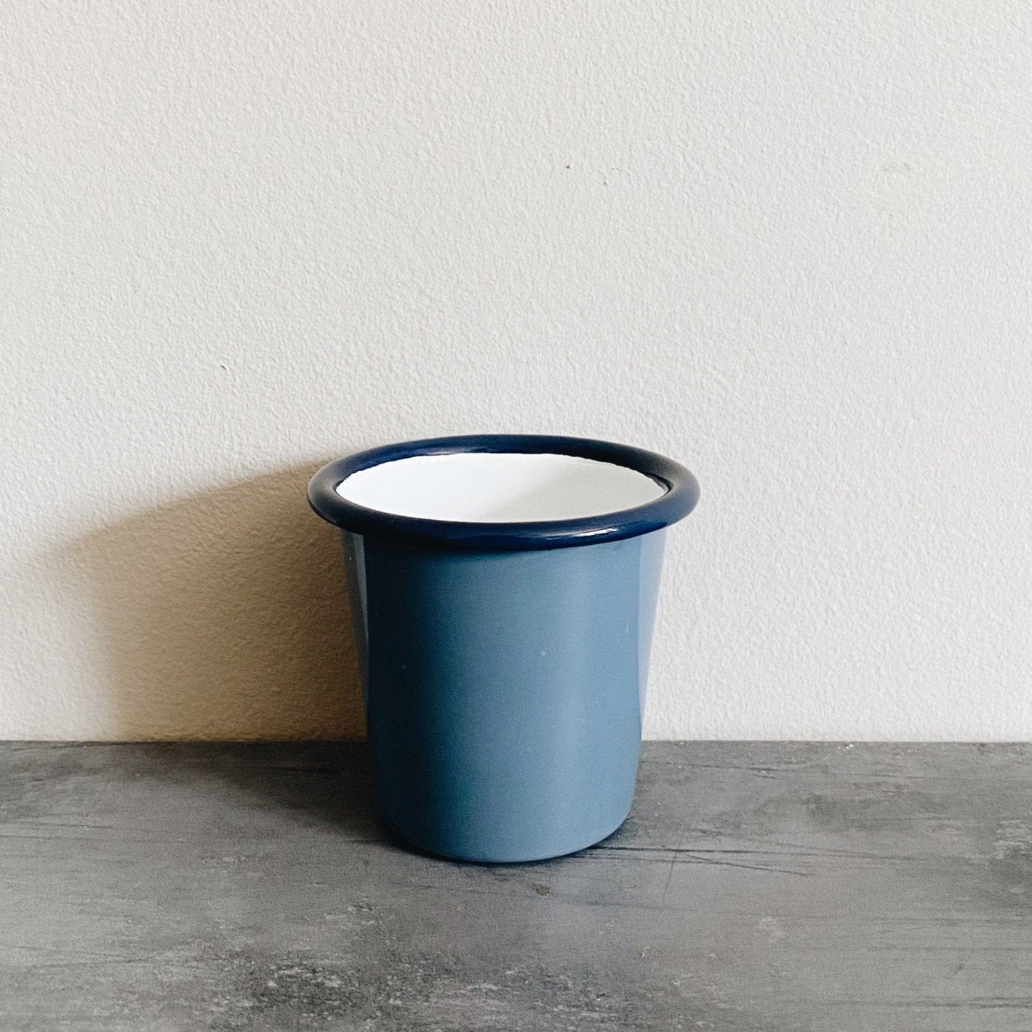 Falcon Enamelware Kitchenalia Enamel Mini Tumblers Periwinkle Blue 11903