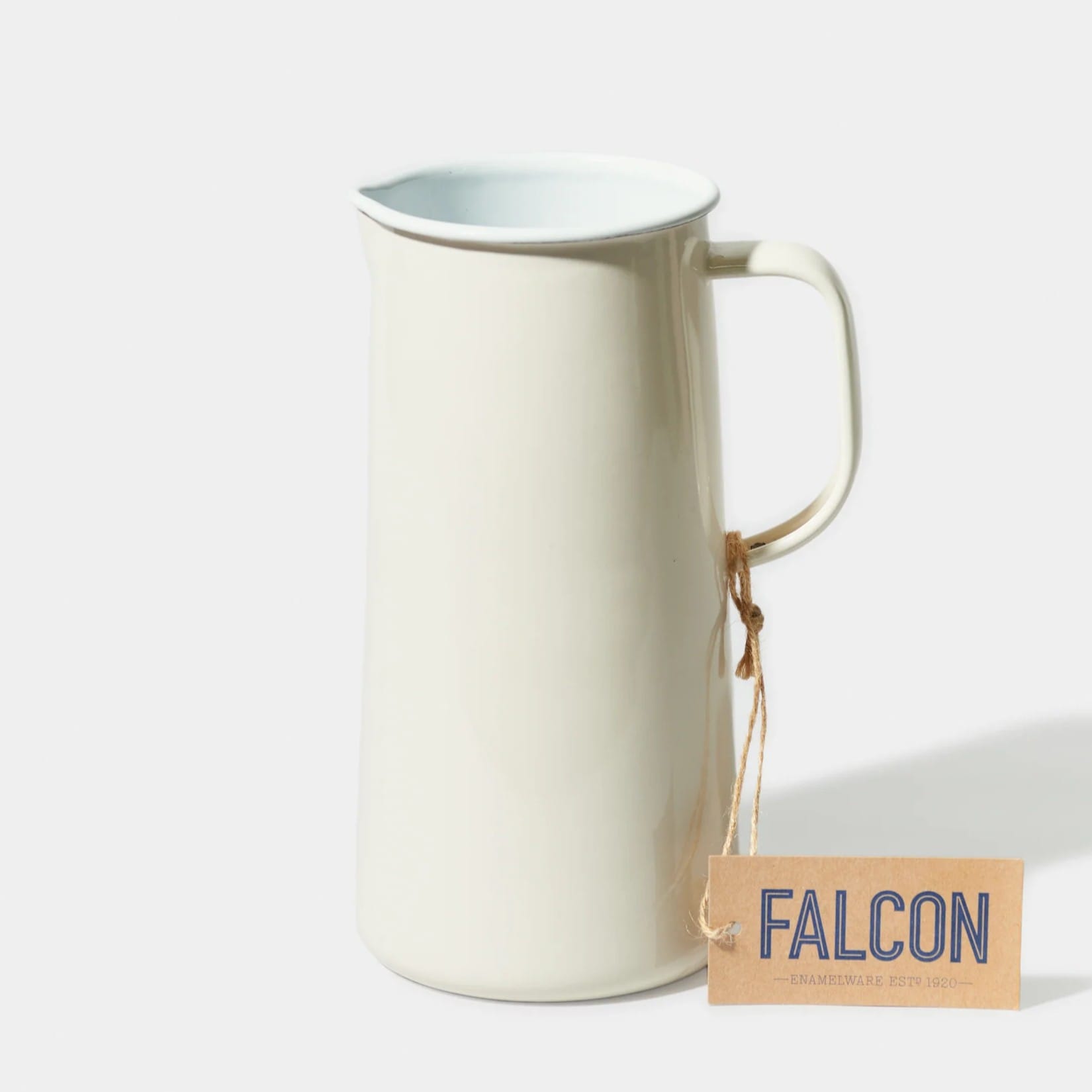 Kitchenalia 3 Pint Enamel Jug Cream 25701