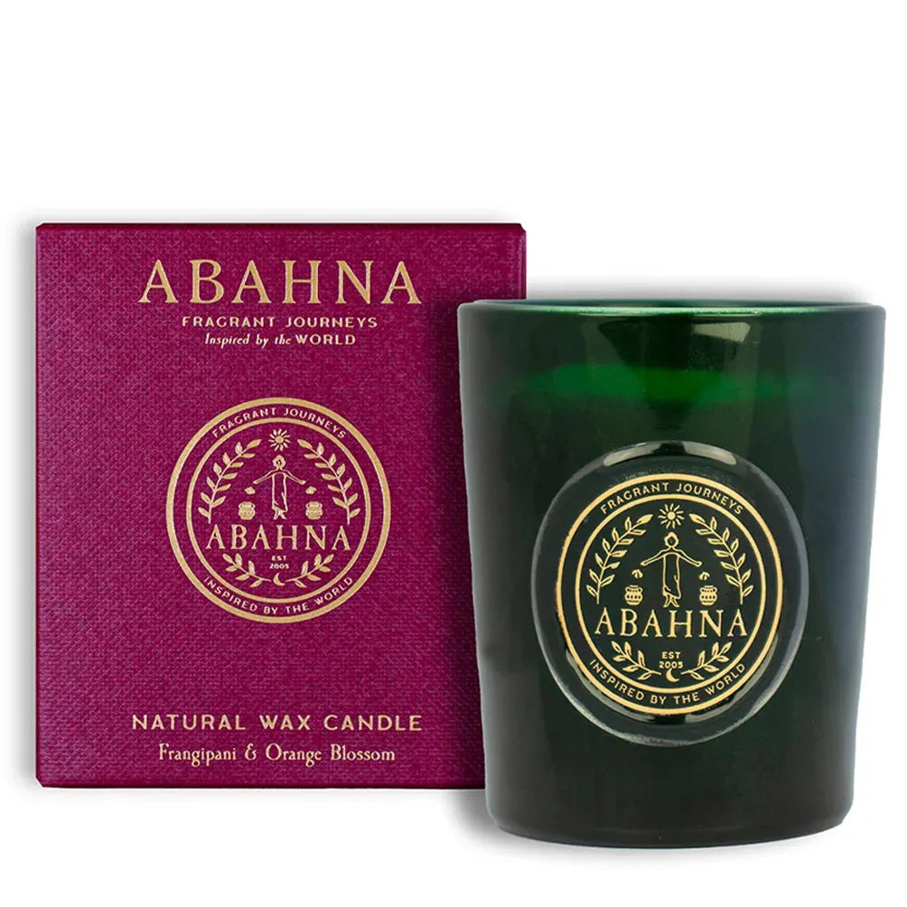 All Year Abahna Scented Candle -Frangipani & Orange Blossom - 40% Off 28306
