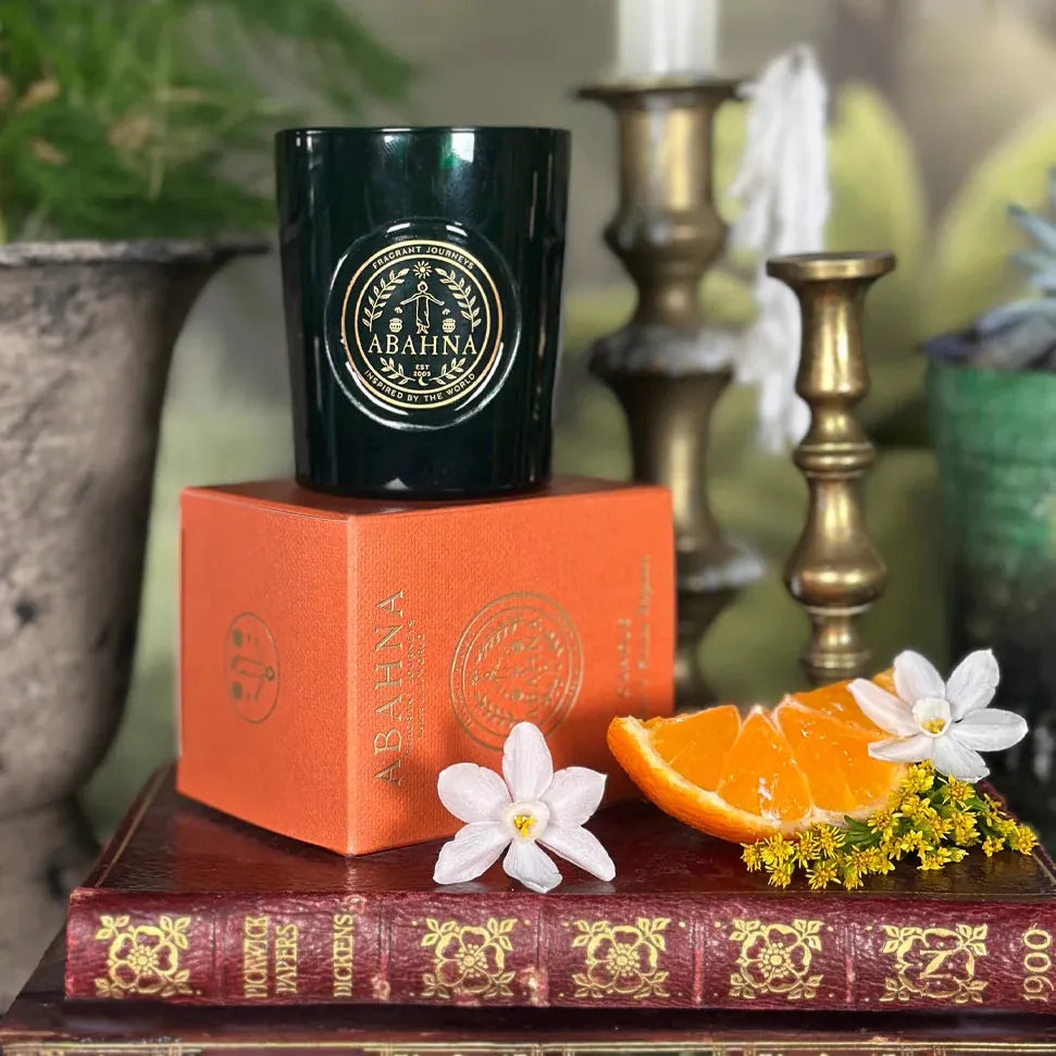 All Year Abahna Scented Candle - Mandarin & Sicilian Bergamont - 40% Off 28307