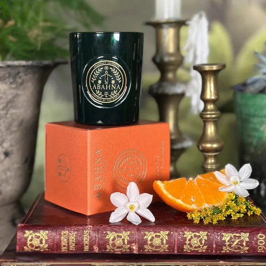 All Year Abahna Scented Candle - Mandarin & Sicilian Bergamont - 40% Off 28307