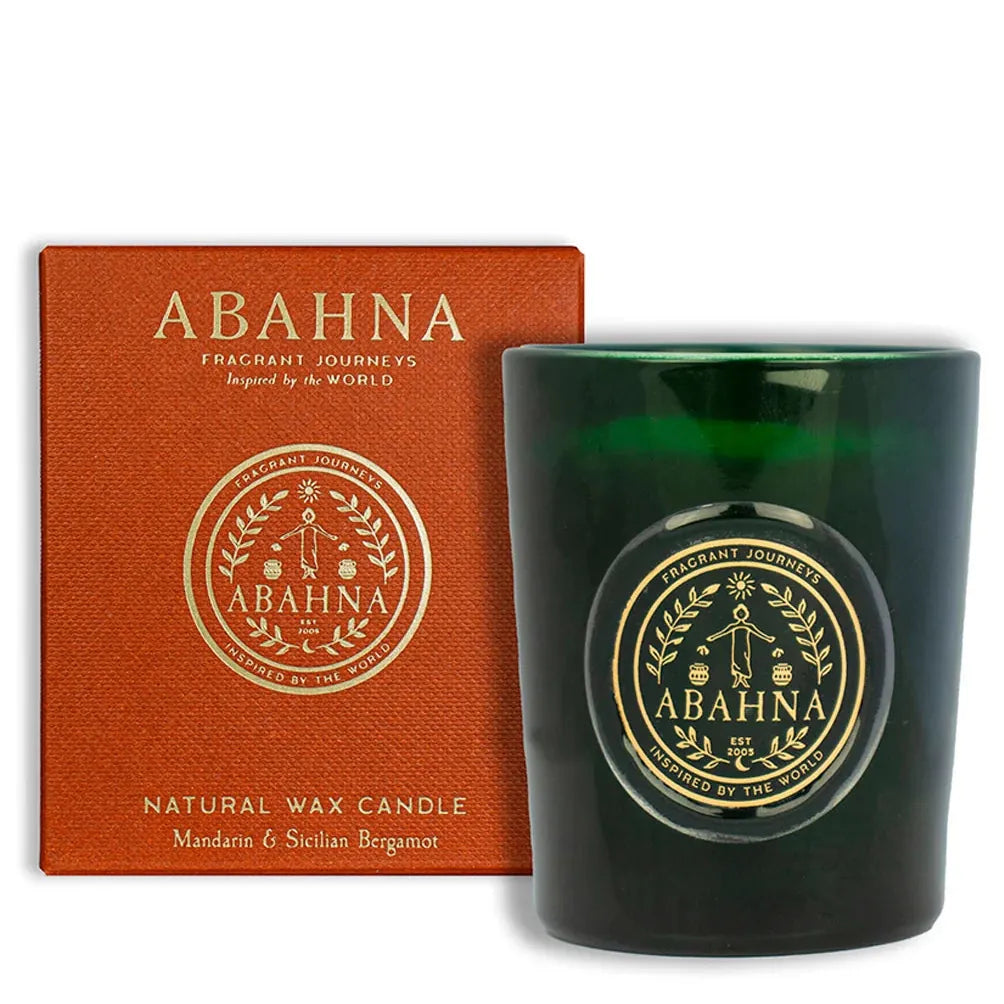 All Year Abahna Scented Candle - Mandarin & Sicilian Bergamont - 40% Off 28307