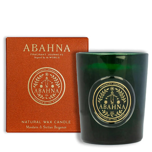 All Year Abahna Scented Candle - Mandarin & Sicilian Bergamont - 40% Off 28307
