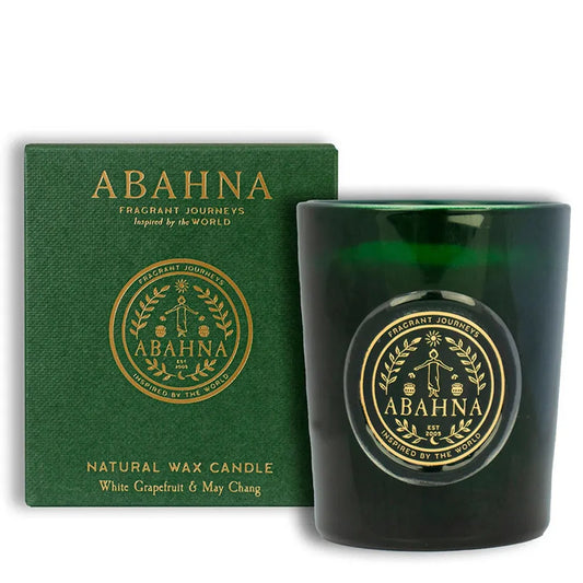 All Year Abahna Scented Candle - White Grapefruit & May Chang - 40% Off 28305