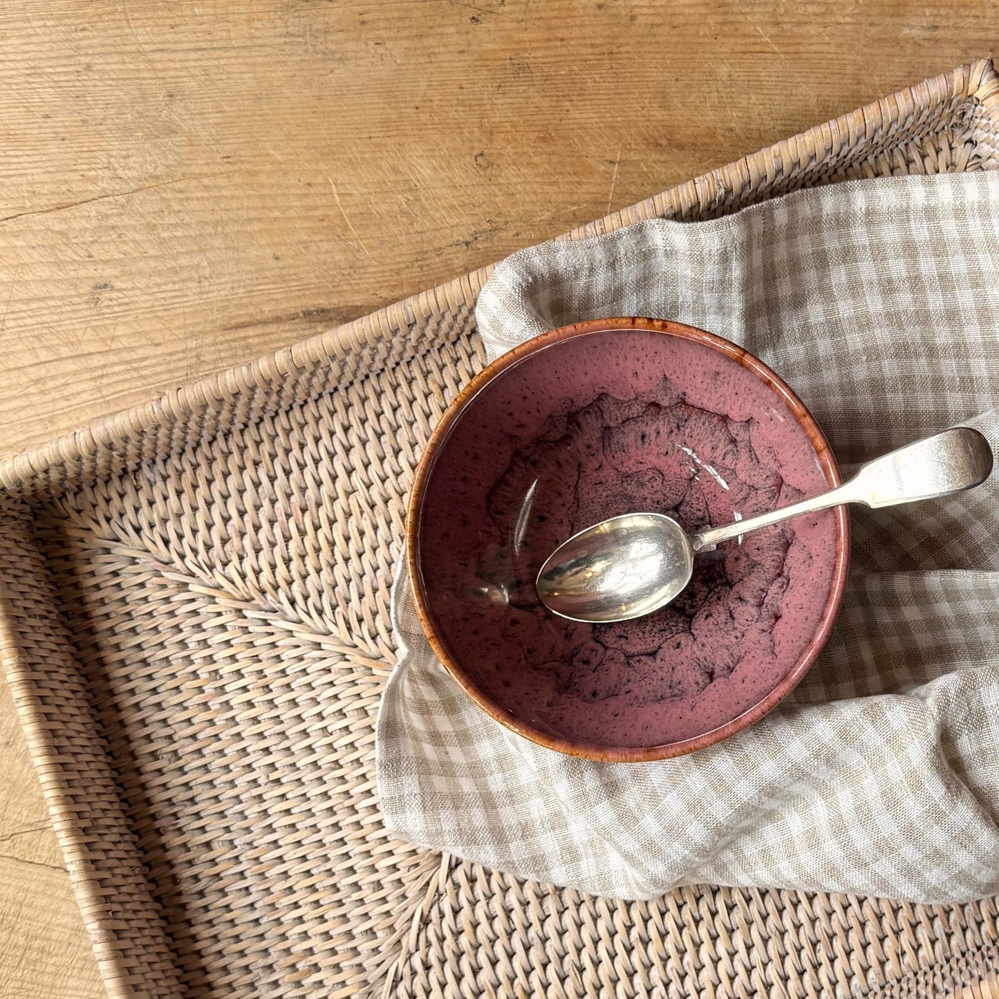 Kitchenalia Beetroot Glazed Bowl 27247