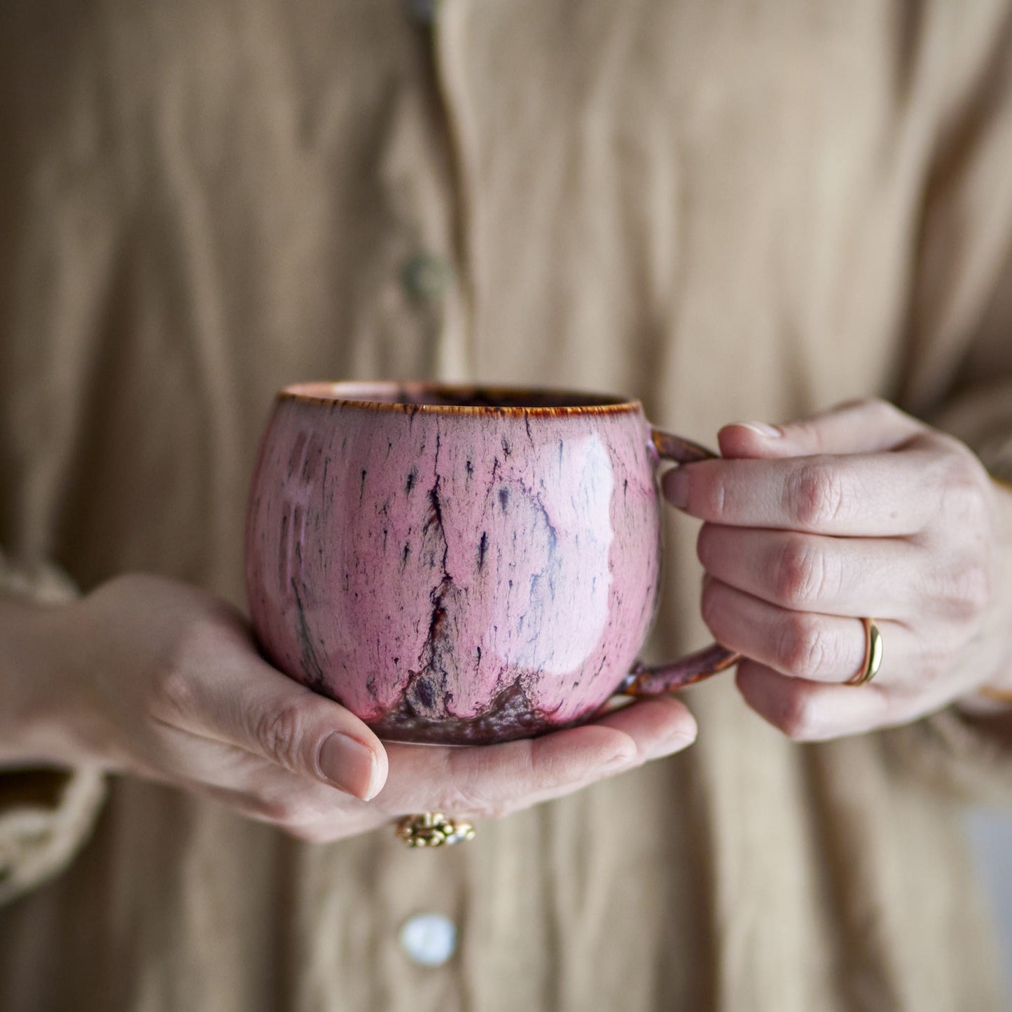 Other Mugs-Cups Beetroot Glazed Mug 27246