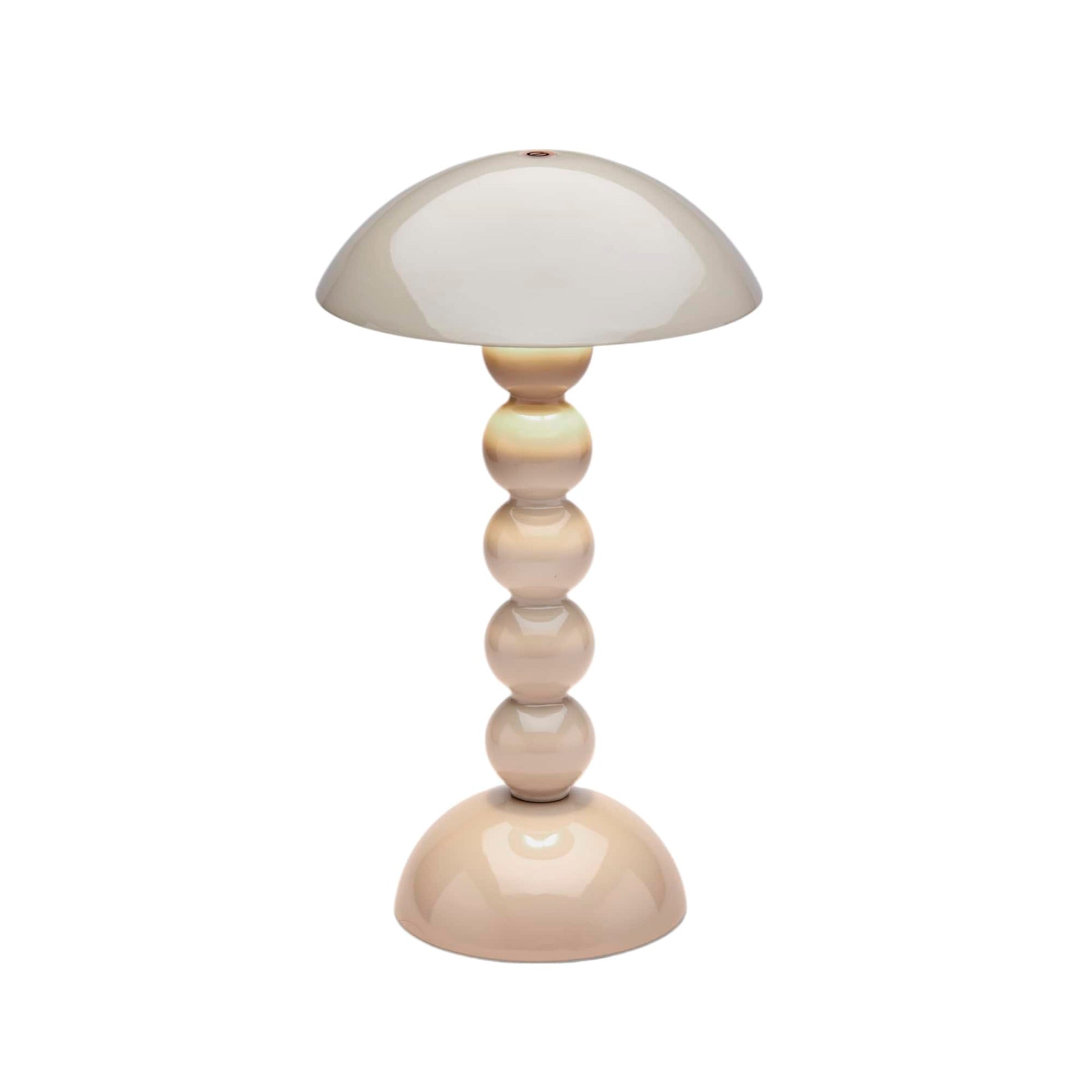 Table Lamps Bobbin LED Rechargeable Table Lamp Cappuccino 27695