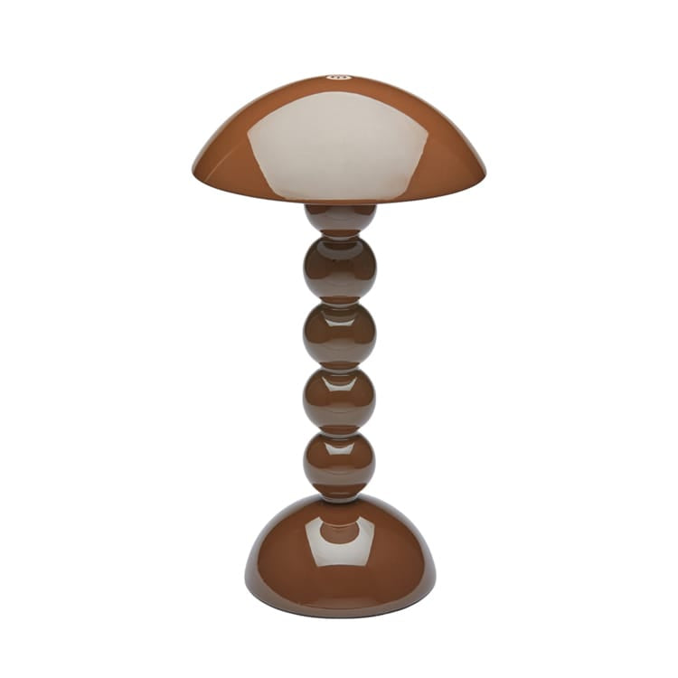 Table Lamps Bobbin LED Rechargeable Table Lamp Chocolate 27698