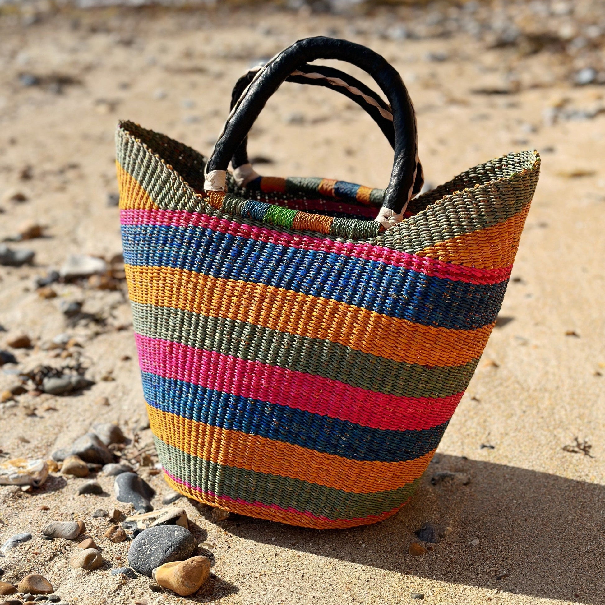 Ghanaian Baskets Bolga Artisan Basket - 20432 20432
