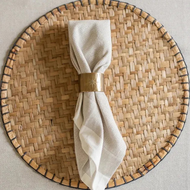 Misc Brass Star Napkin Ring 23462