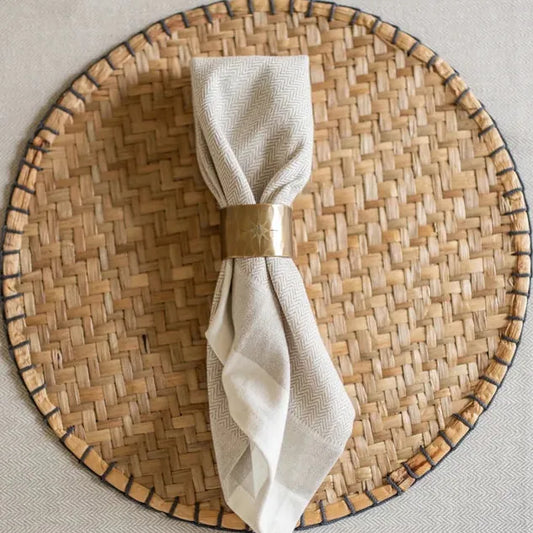 Misc Brass Star Napkin Ring 23462